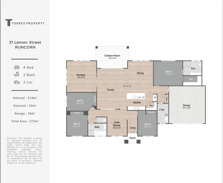 Floorplan of Homely house listing, 31 Lemon Street, Runcorn QLD 4113