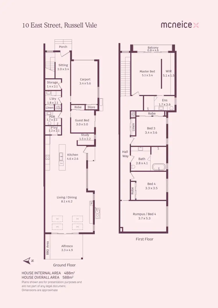 Floorplan of Homely semi-detached listing, 1/10 East Street, Russell Vale NSW 2517