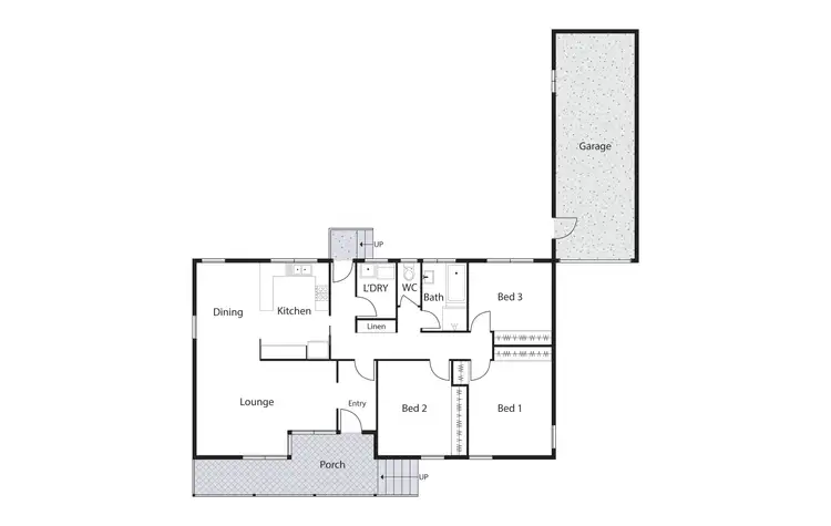 Floorplan of Homely house listing, 50 Pethebridge Street, Pearce ACT 2607