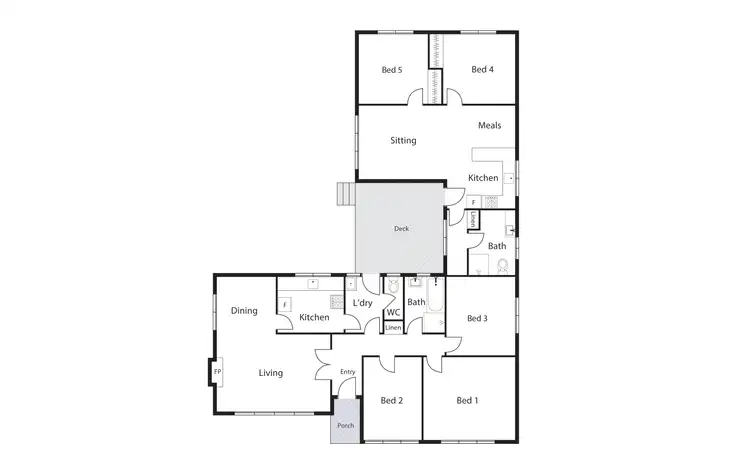 Floorplan of Homely house listing, 116 Irvine Street, Watson ACT 2602