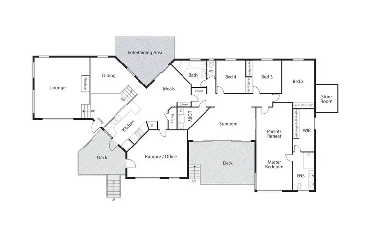 Floorplan of Homely house listing, 15 Ruthven Street, Gowrie ACT 2904