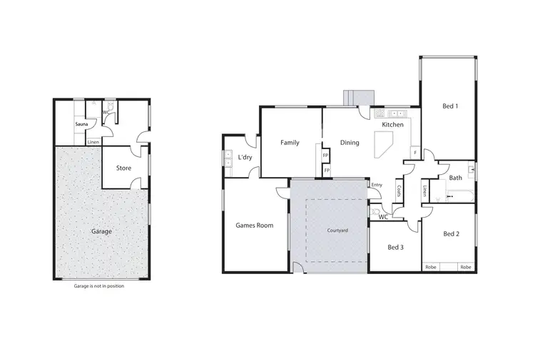 Floorplan of Homely house listing, 40 Kidston Crescent, Curtin ACT 2605