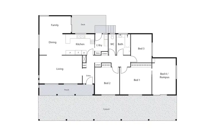 Floorplan of Homely house listing, 10 Bindiri Place, Giralang ACT 2617