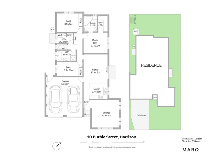 Floorplan of Homely house listing, 10 Burbie Street, Harrison ACT 2914