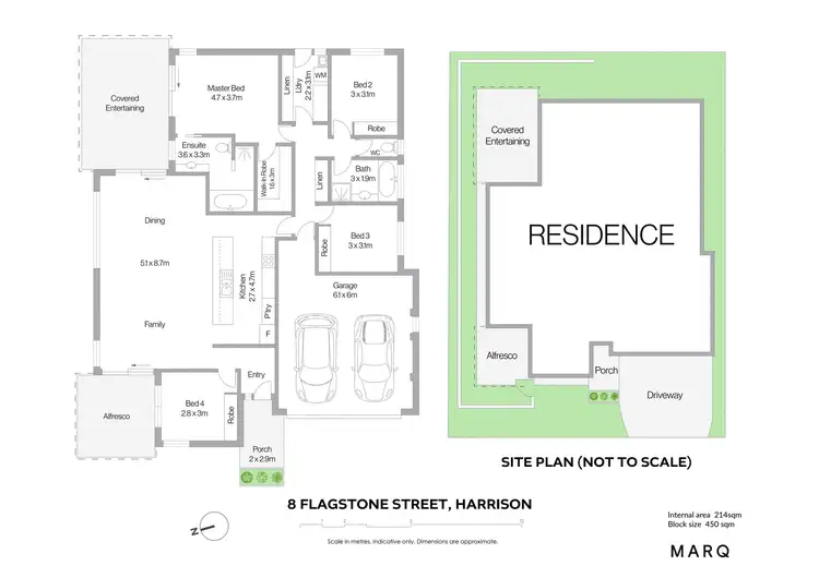 Floorplan of Homely house listing, 8 Flagstone Street, Harrison ACT 2914