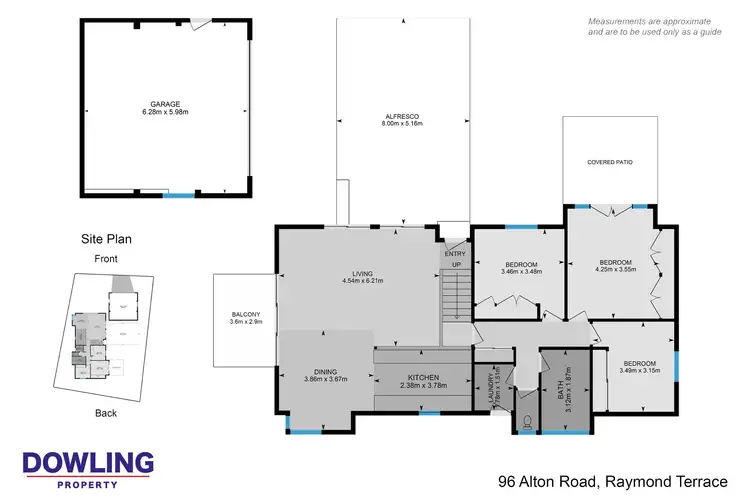Floorplan of Homely house listing, 96 Alton Road, Raymond Terrace NSW 2324