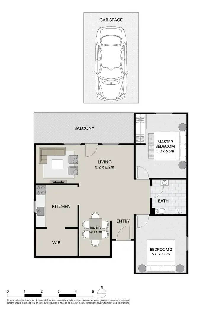 Floorplan of Homely unit listing, 1/116 Cabramatta Road East, Cabramatta NSW 2166