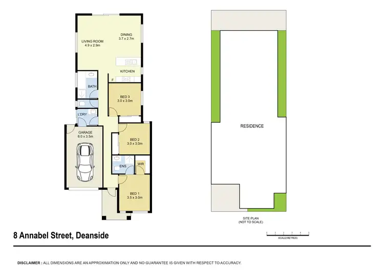 Floorplan of Homely house listing, 8 Annabel Street, Deanside VIC 3336