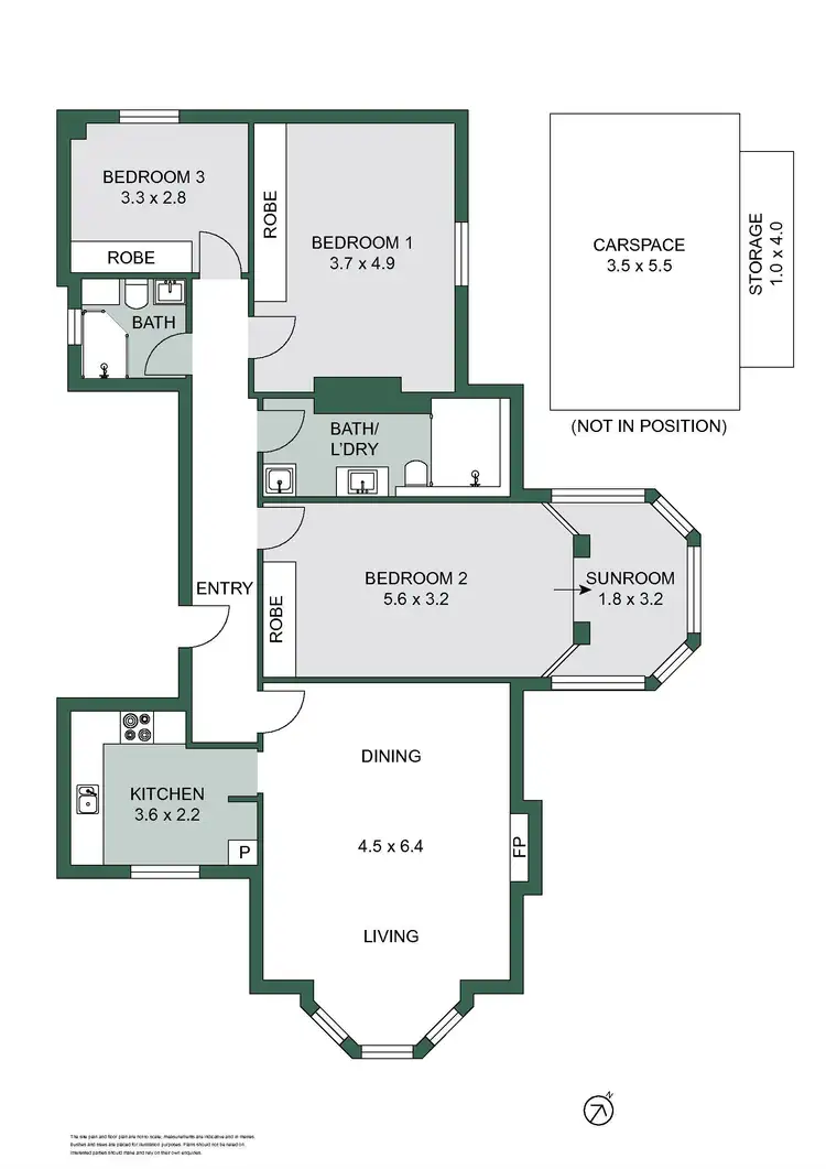 Floorplan of Homely apartment listing, 3/72 Wycombe Road, Neutral Bay NSW 2089