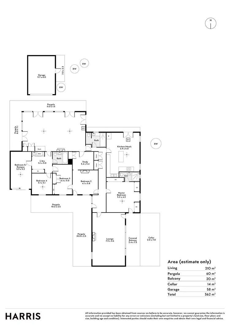 Floorplan of Homely house listing, 16-18 O'Leary Street, Victor Harbor SA 5211