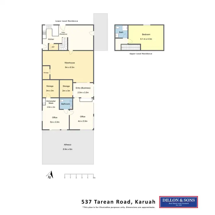 Floorplan of Homely rural property listing, 537 Tarean Road, Karuah NSW 2324