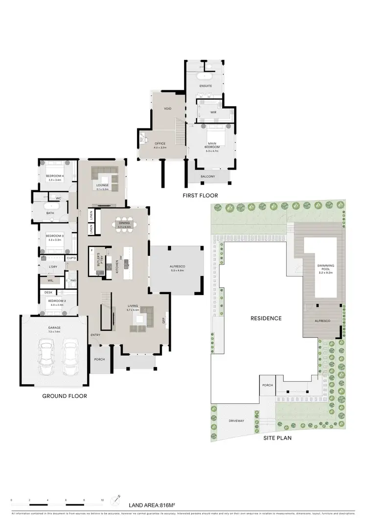 Floorplan of Homely house listing, 60 Rivergum Drive, Highton VIC 3216