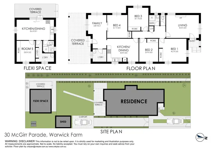 Floorplan of Homely house listing, 30 McGirr Parade, Warwick Farm NSW 2170