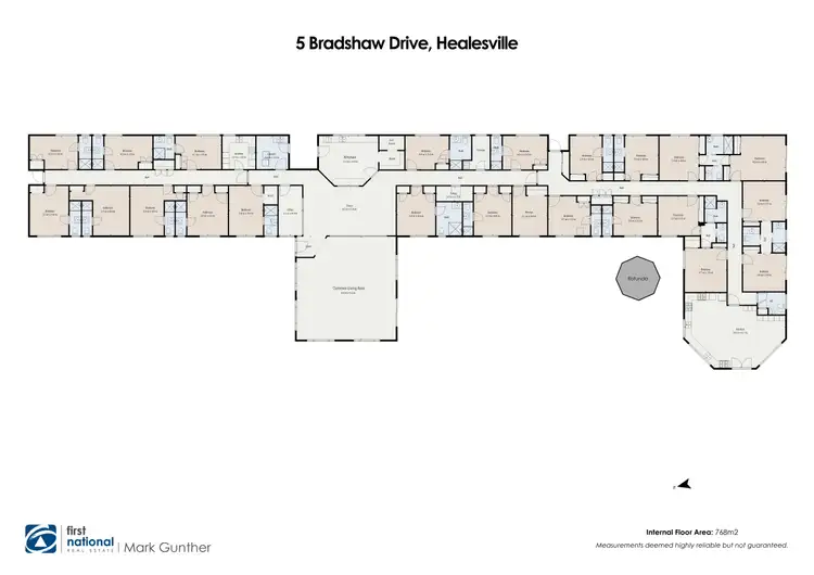 Floorplan of Homely house listing, 5 Bradshaw Drive, Healesville VIC 3777