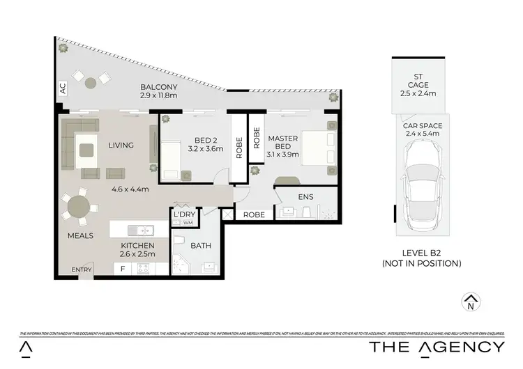 Floorplan of Homely apartment listing, 503/147 Great Western Highway, Mays Hill NSW 2145