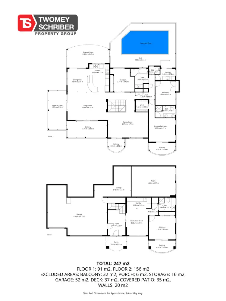 Floorplan of Homely house listing, 2 Fallon Close, Brinsmead QLD 4870