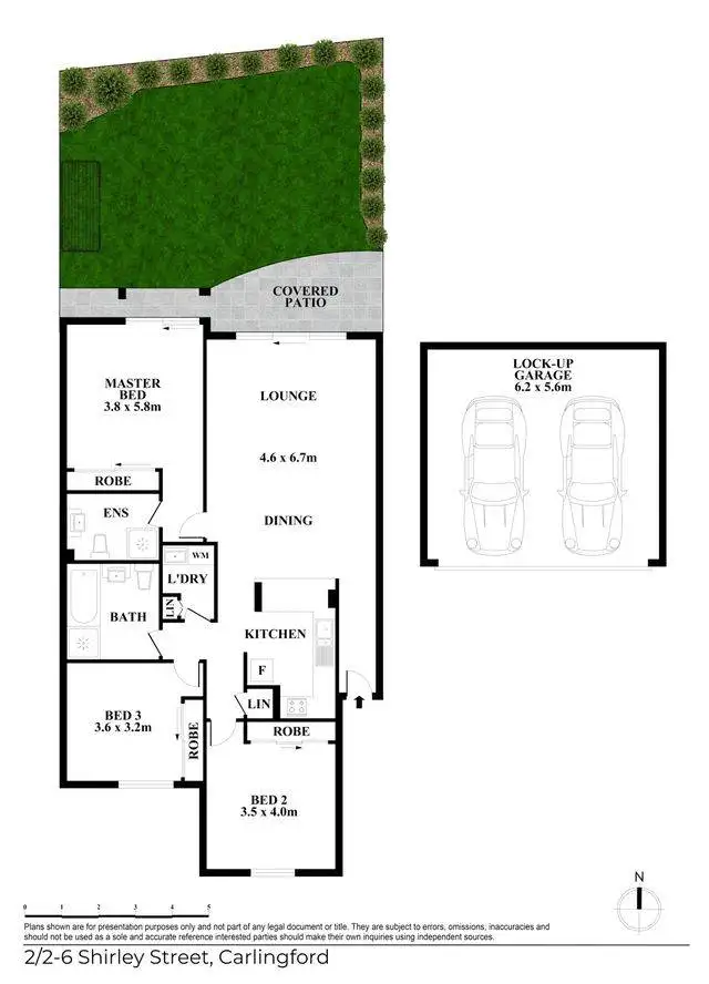 Floorplan of Homely unit listing, 2/2-6 Shirley Street, Carlingford NSW 2118