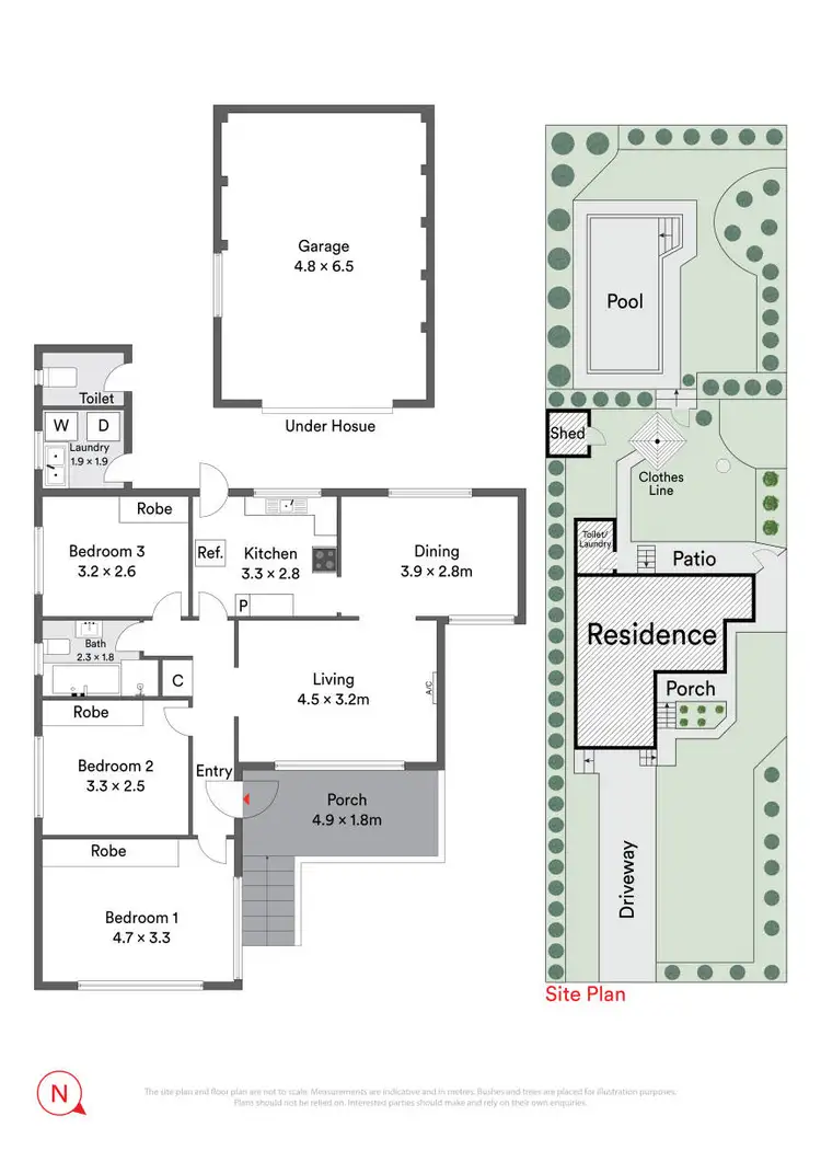 Floorplan of Homely house listing, 8A Mercury Street, Beverly Hills NSW 2209