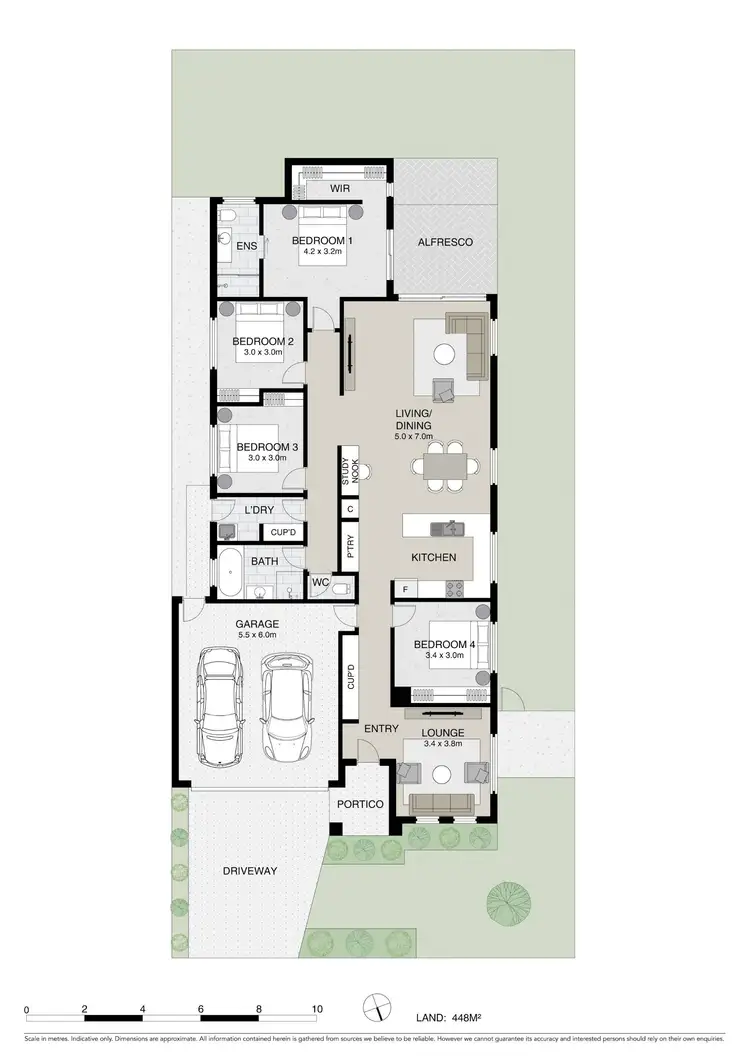 Floorplan of Homely house listing, 48 Iris Loop, Armstrong Creek VIC 3217