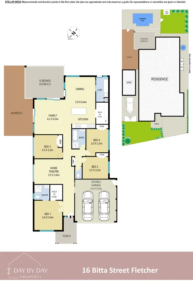 Floorplan of Homely house listing, 16 Bitta Street, Fletcher NSW 2287