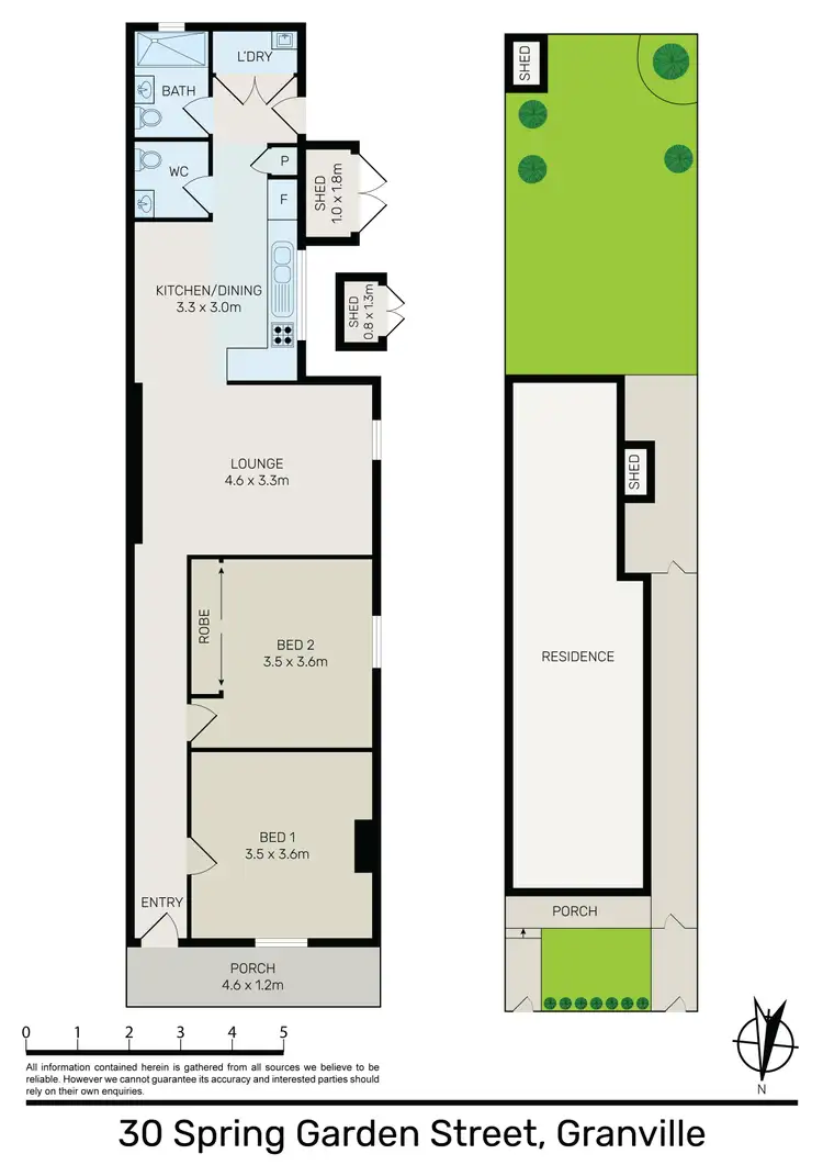 Floorplan of Homely house listing, 30 Spring Garden Street, Granville NSW 2142