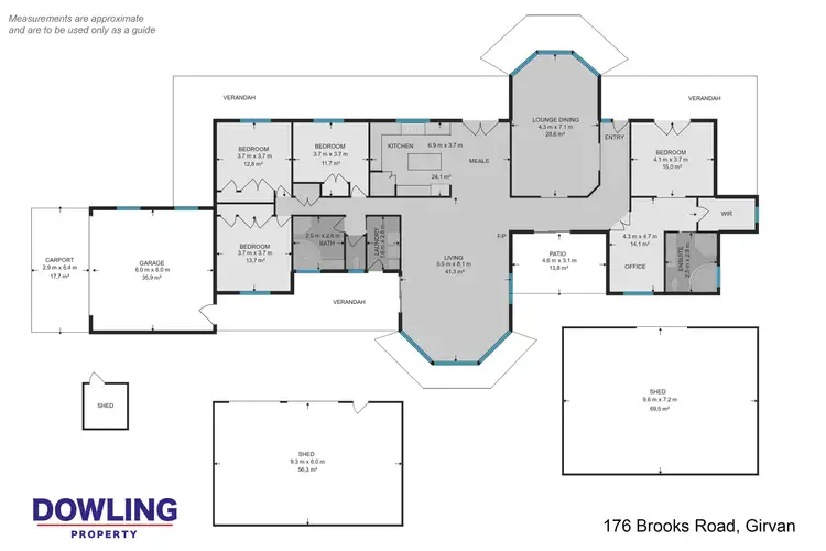 Floorplan of Homely house listing, 176 Brooks Road, Girvan NSW 2425