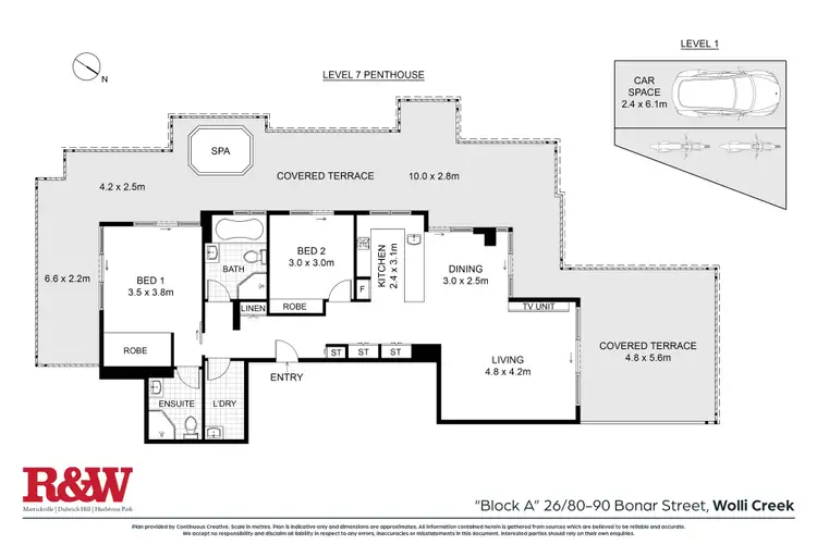 Floorplan of Homely apartment listing, 26/80-90 Bonar Street, Wolli Creek NSW 2205