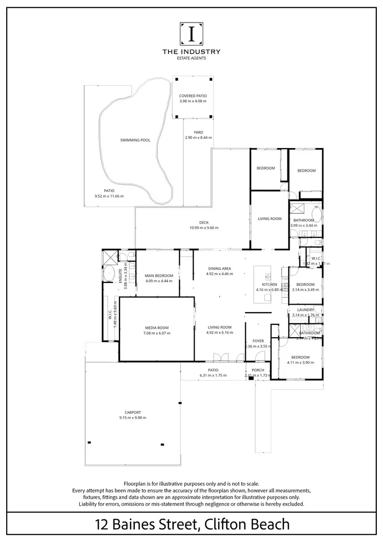 Floorplan of Homely house listing, 12 Baines Street, Clifton Beach QLD 4879
