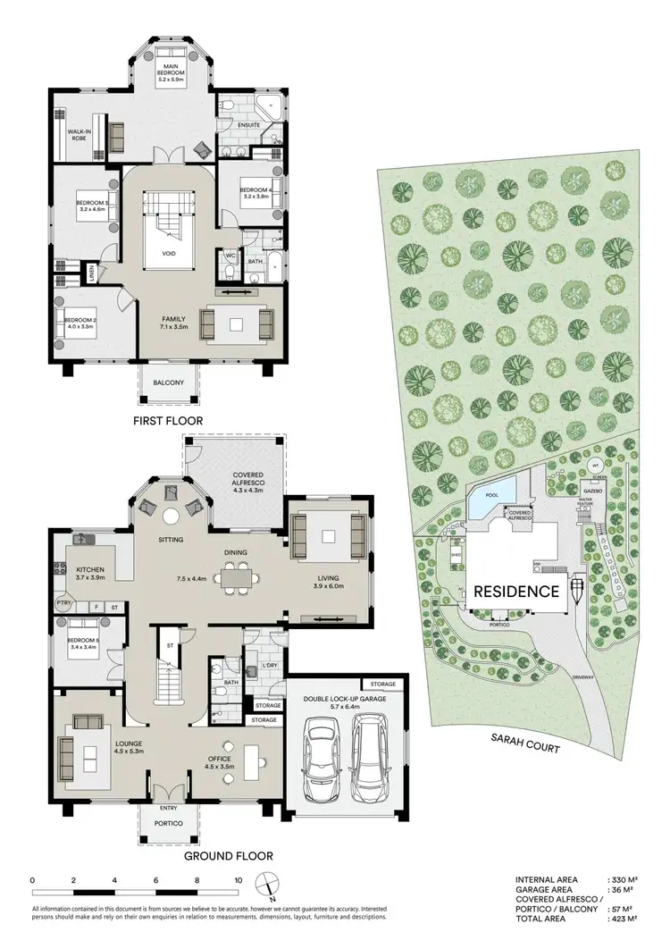 Floorplan of Homely house listing, 6 Sarah Court, Tanawha QLD 4556