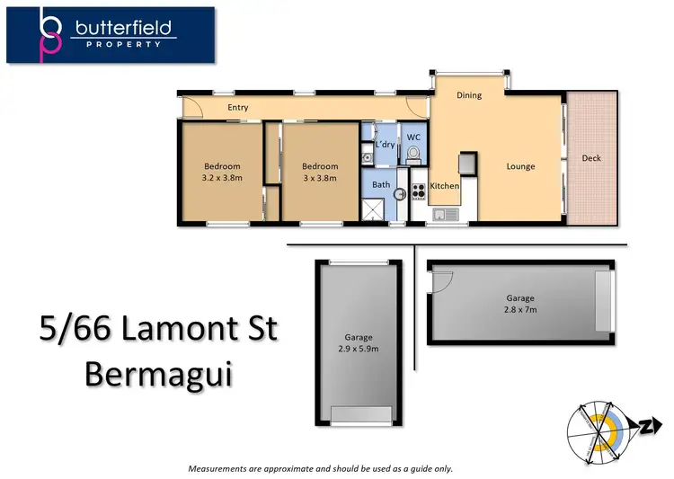 Floorplan of Homely apartment listing, 5/66 Lamont Street, Bermagui NSW 2546
