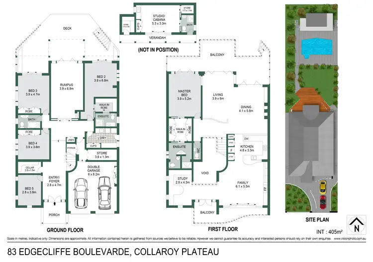 Floorplan of Homely house listing, 83 Edgecliffe Boulevard, Collaroy Plateau NSW 2097