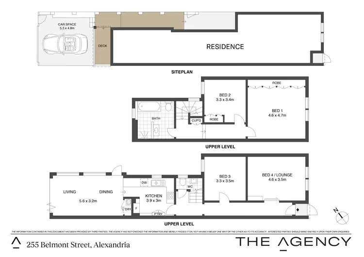 Floorplan of Homely house listing, 255 Belmont Street, Alexandria NSW 2015