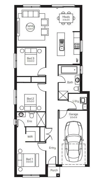 Floorplan of Homely house listing, Address available on request