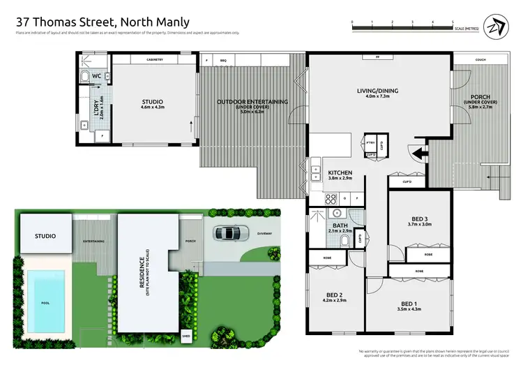 Floorplan of Homely house listing, 37 Thomas Street, North Manly NSW 2100