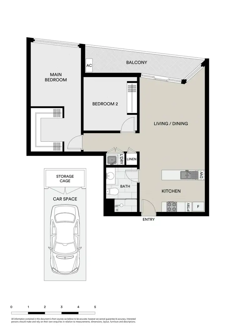 Floorplan of Homely apartment listing, 710/3-5 St Kilda Road, St Kilda VIC 3182