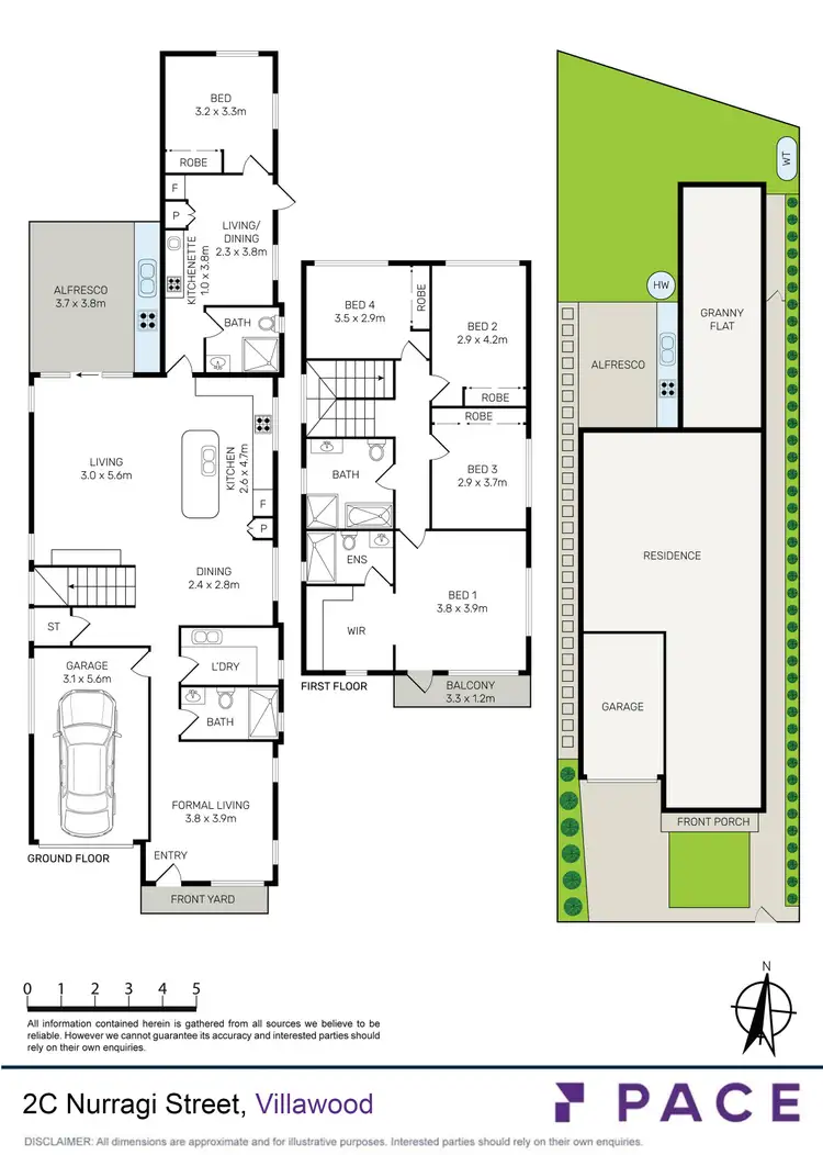Floorplan of Homely house listing, 2c Nurragi Street, Villawood NSW 2163