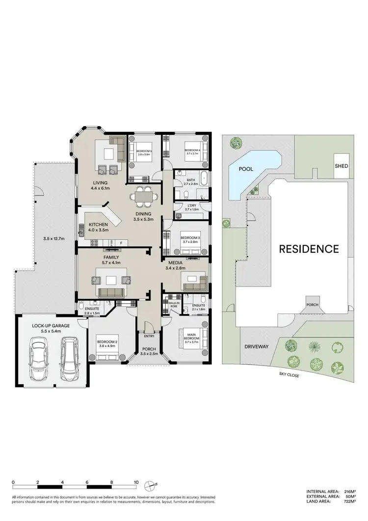 Floorplan of Homely house listing, 8 Skye Close, Hamlyn Terrace NSW 2259