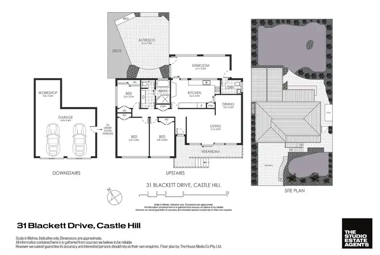Floorplan of Homely house listing, 31 Blackett Drive, Castle Hill NSW 2154