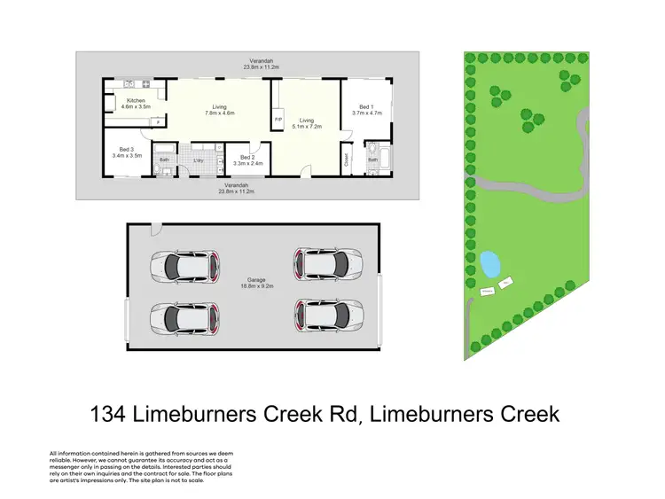 Floorplan of Homely rural property listing, 134 Limeburners Creek Road, Limeburners Creek NSW 2324