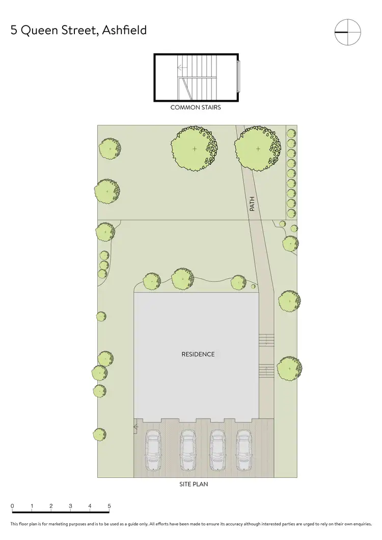 Floorplan of Homely block of units listing, 5 & 7 Queen Street, Ashfield NSW 2131