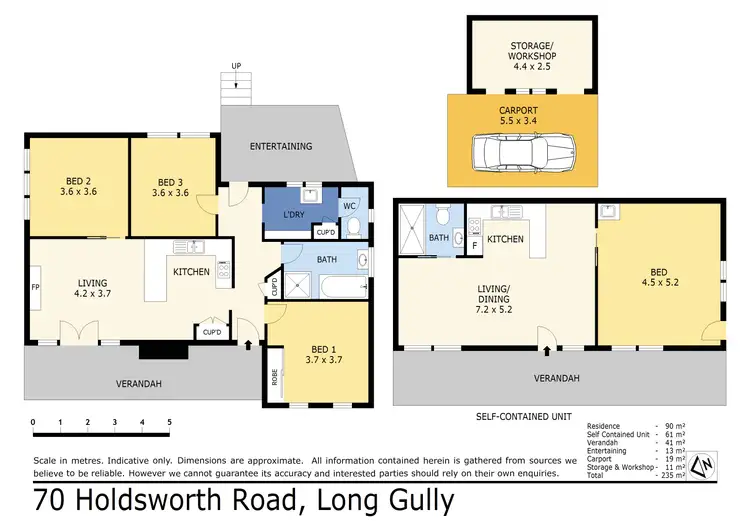 Floorplan of Homely house listing, 70 Holdsworth Road, Long Gully VIC 3550