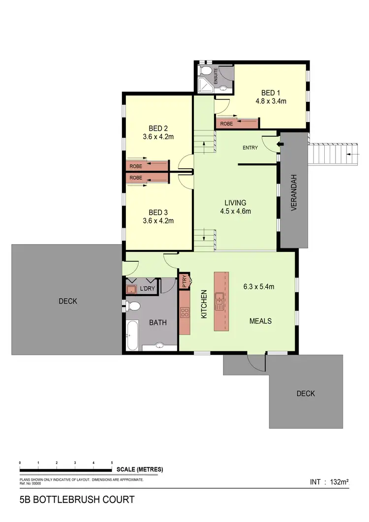 Floorplan of Homely townhouse listing, 5B Bottlebrush Court, Strathdale VIC 3550
