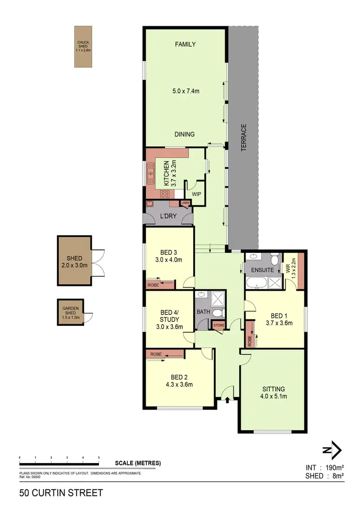 Floorplan of Homely house listing, 50 Curtin Street, Flora Hill VIC 3550