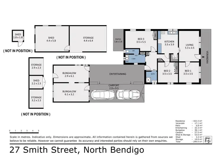 Floorplan of Homely house listing, 27 Smith Street, North Bendigo VIC 3550