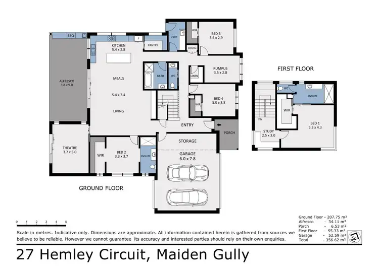 Floorplan of Homely house listing, 27 Hemley Circuit, Maiden Gully VIC 3551