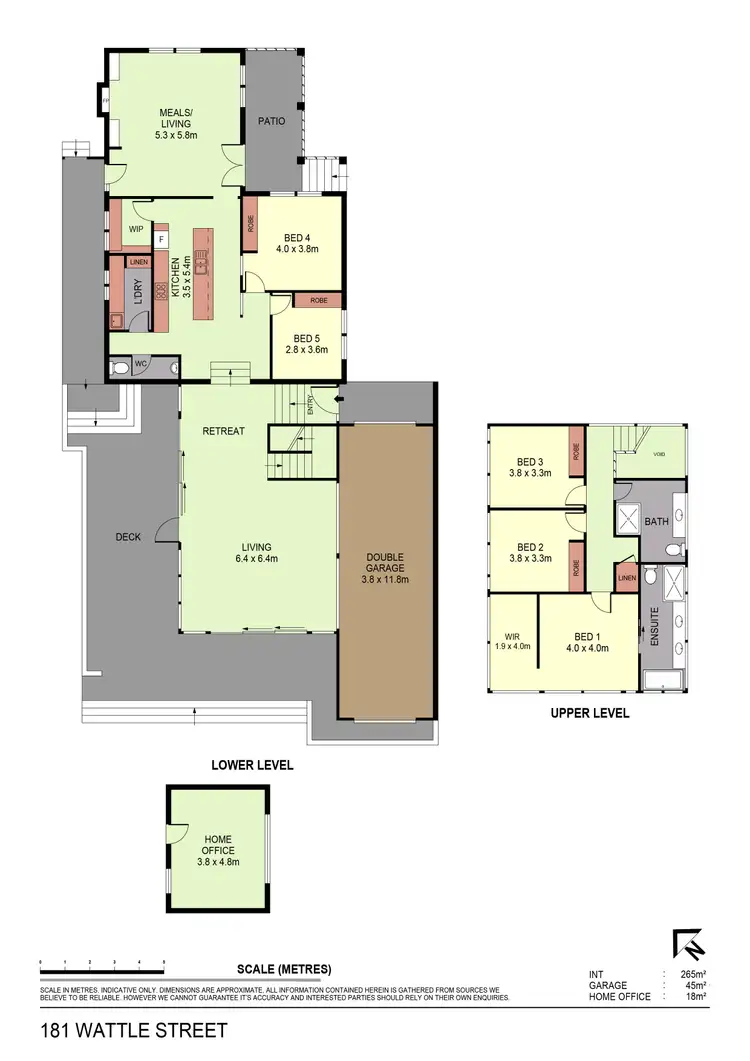 Floorplan of Homely house listing, 181 Wattle Street, Bendigo VIC 3550