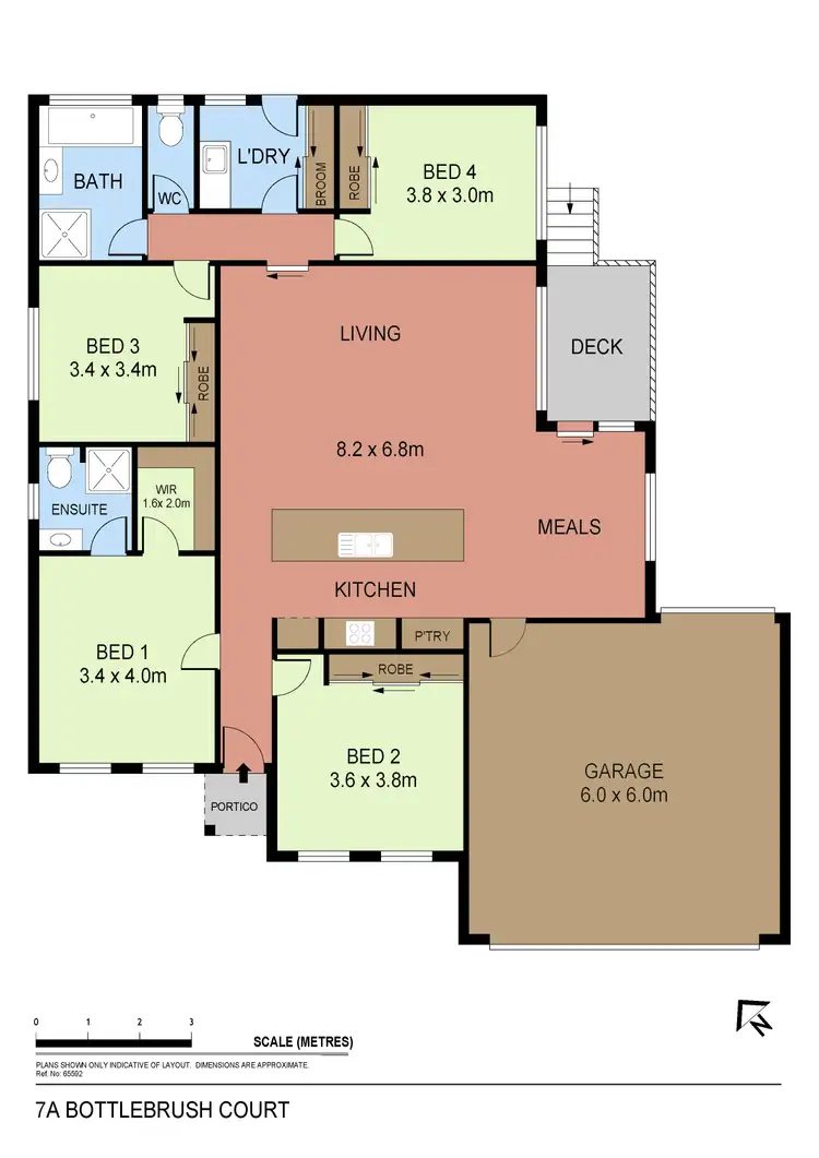 Floorplan of Homely house listing, 7A Bottlebrush Court, Strathdale VIC 3550