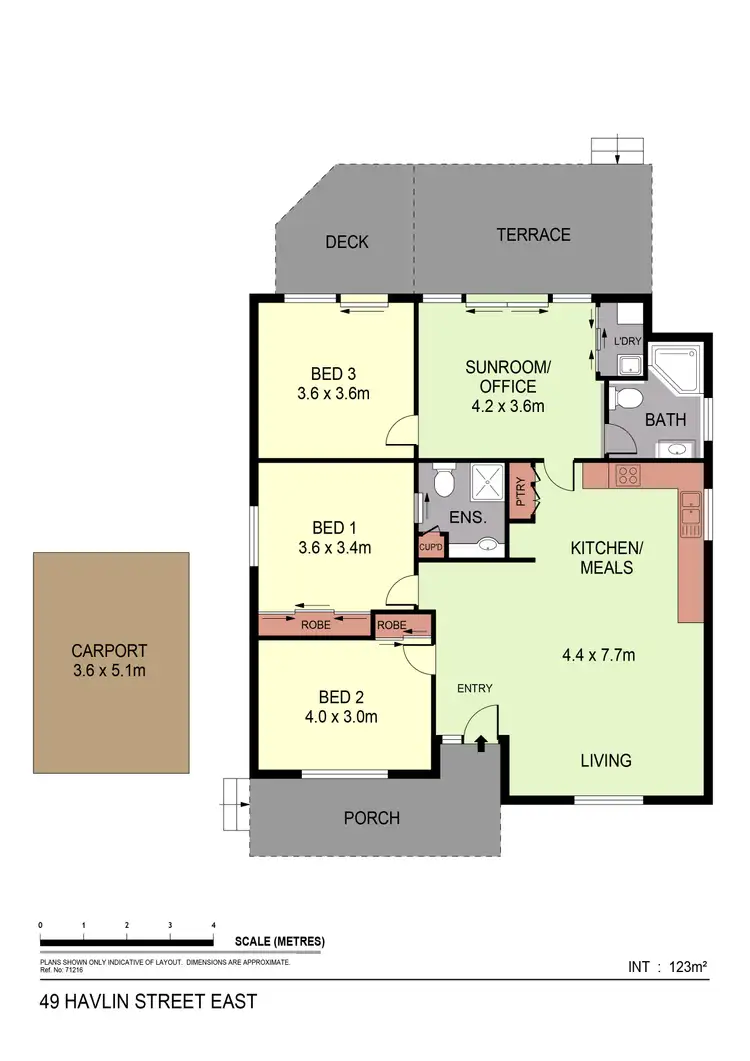Floorplan of Homely house listing, 49 Havlin Street East Street, Kennington VIC 3550