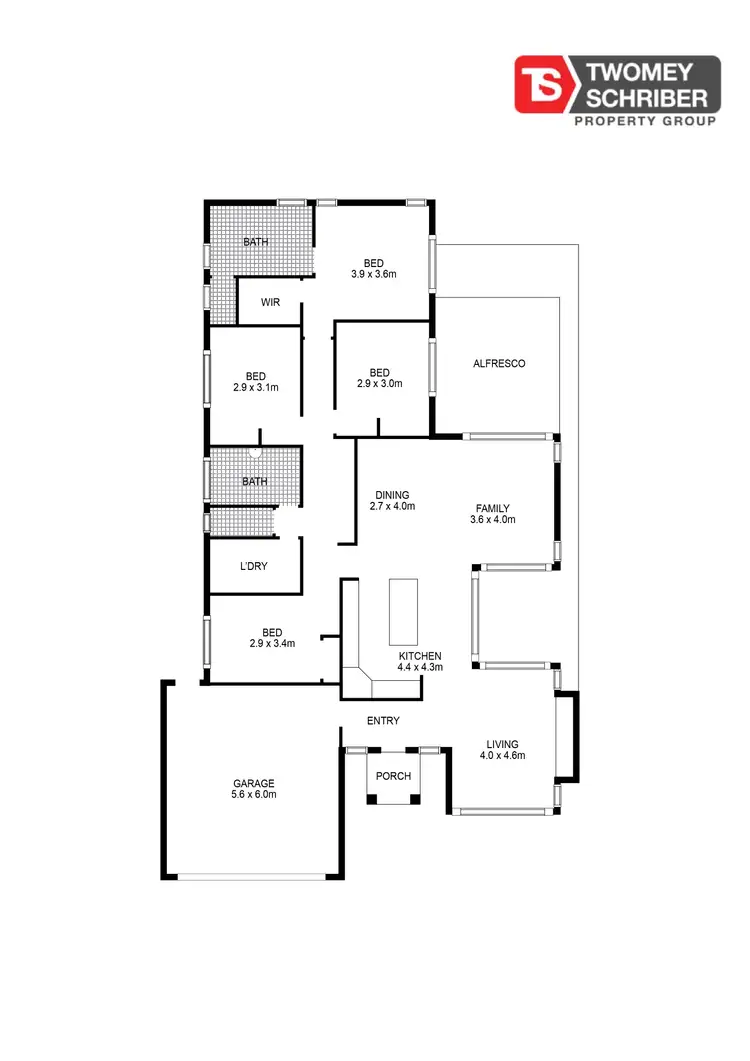Floorplan of Homely house listing, 13 Norwood Crescent, Trinity Park QLD 4879