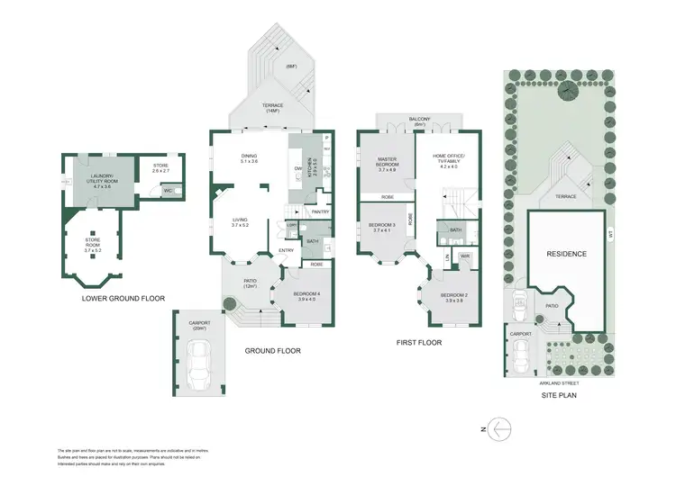 Floorplan of Homely house listing, 7 Arkland Street, Cammeray NSW 2062